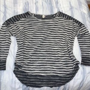 Paper Crane Striped Sweater